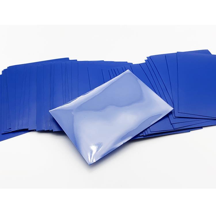Lenayuyu 100pcs Blue color Protector Standard MTG Card Sleeves 66x91mm Glossy
