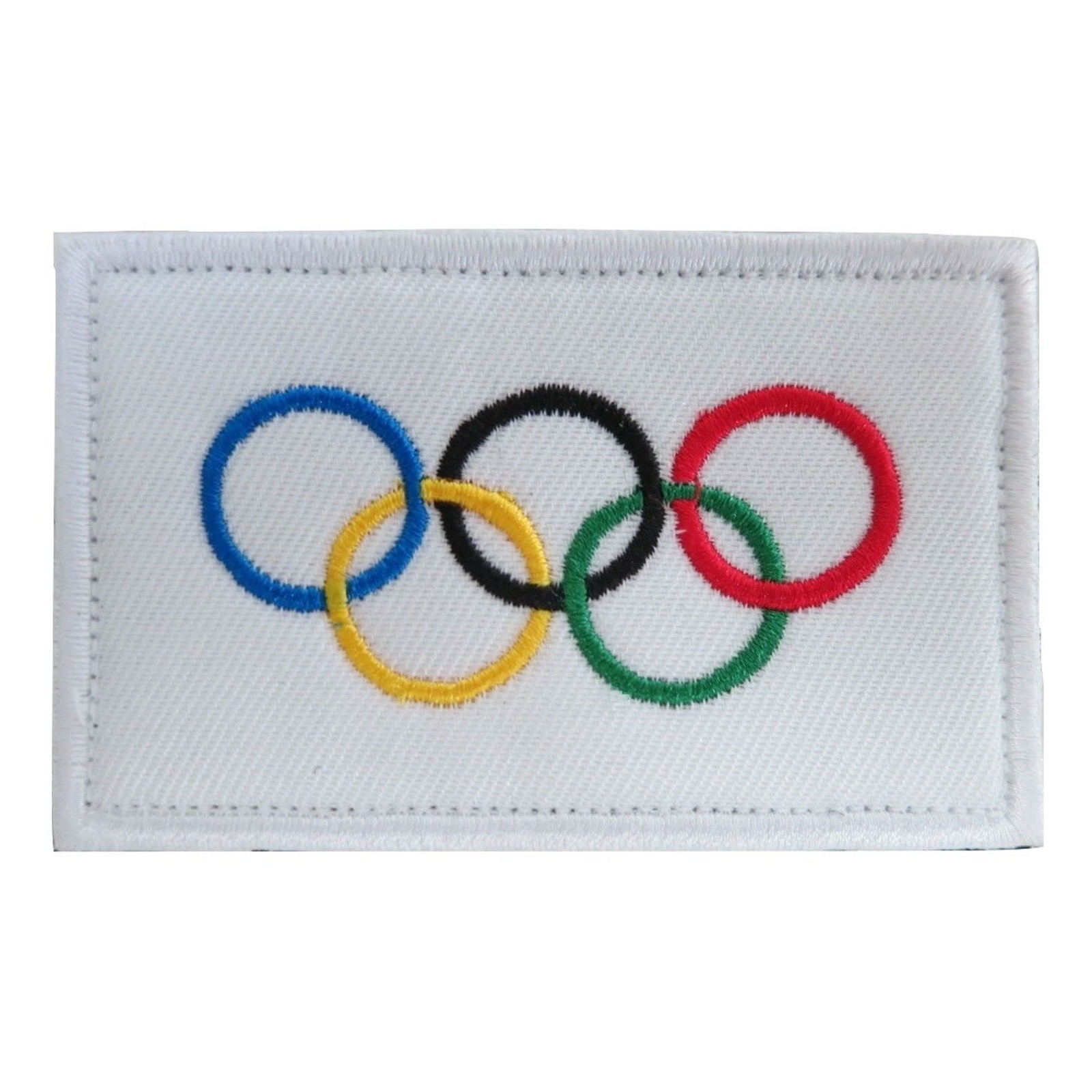 Olympic Games Flag Patch Embroidered Iron-On Sew-On Badge Applique Sports