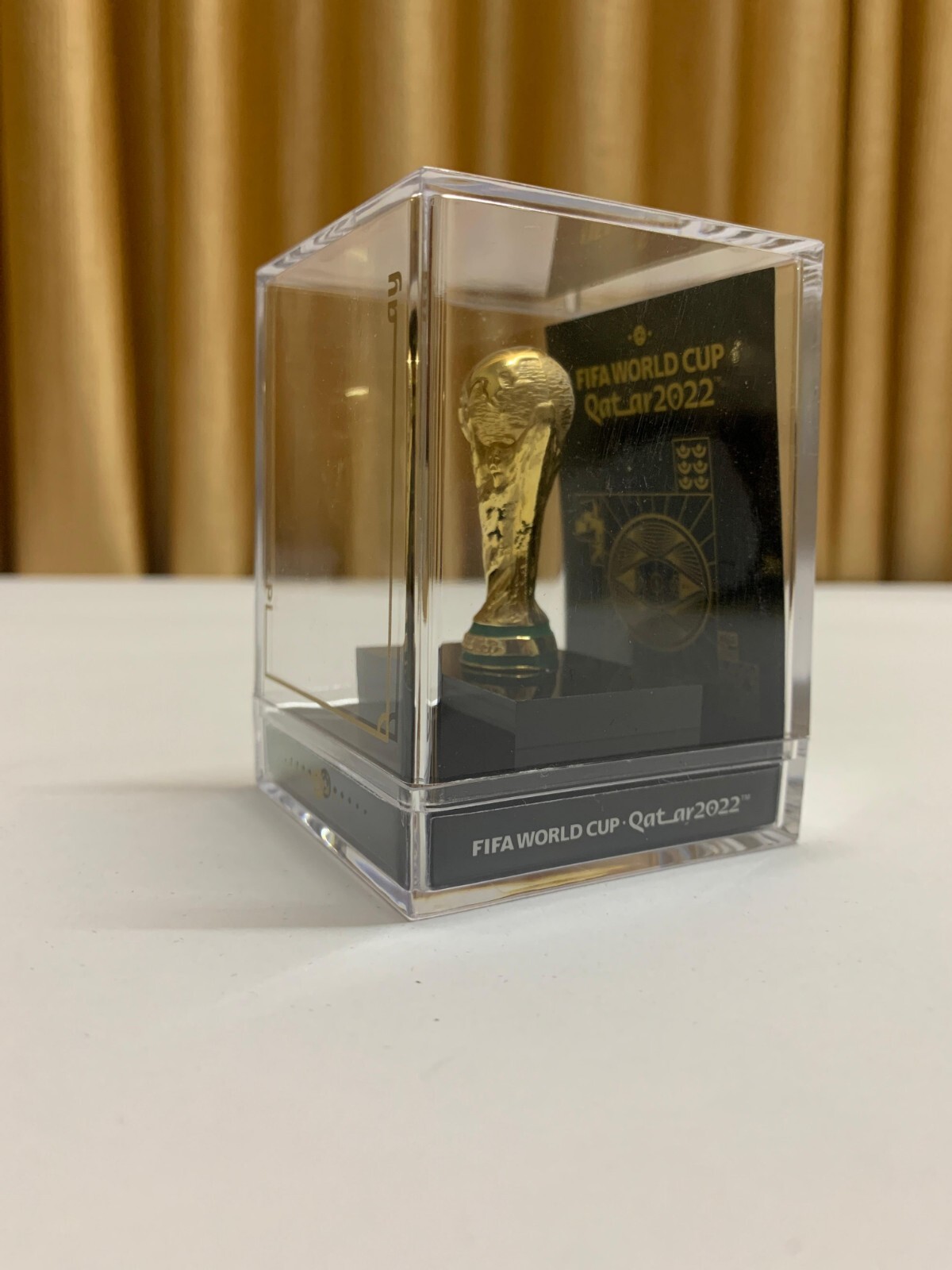 FIFA World Cup Qatar 2022 Trophy Replica in acrylic case (FIFA Licensed Product)