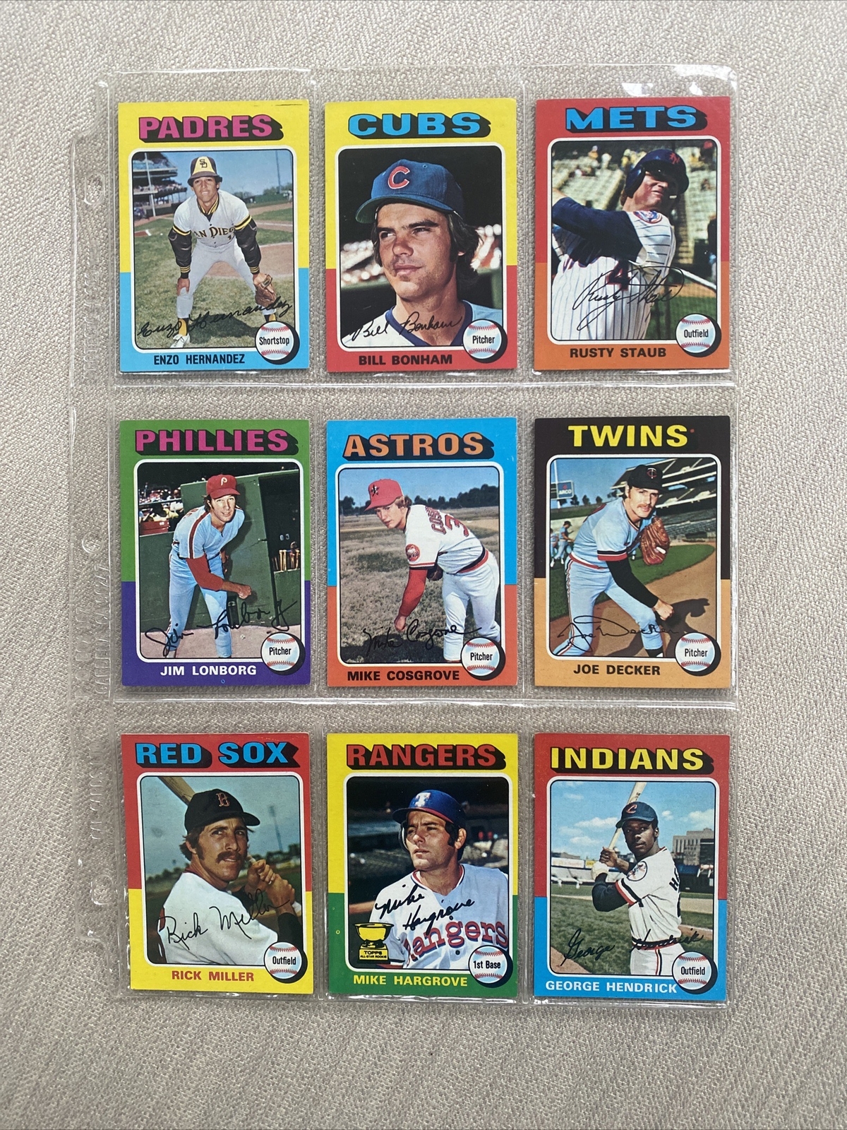 1975 Topps Mini Baseball EX-MT Condition – Complete Your Set *You Pick* 1 EA