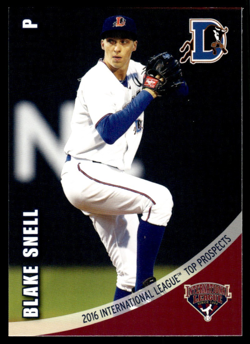 2016 Blake Snell Choice Minor League Rookie Card AAA Top Prospects