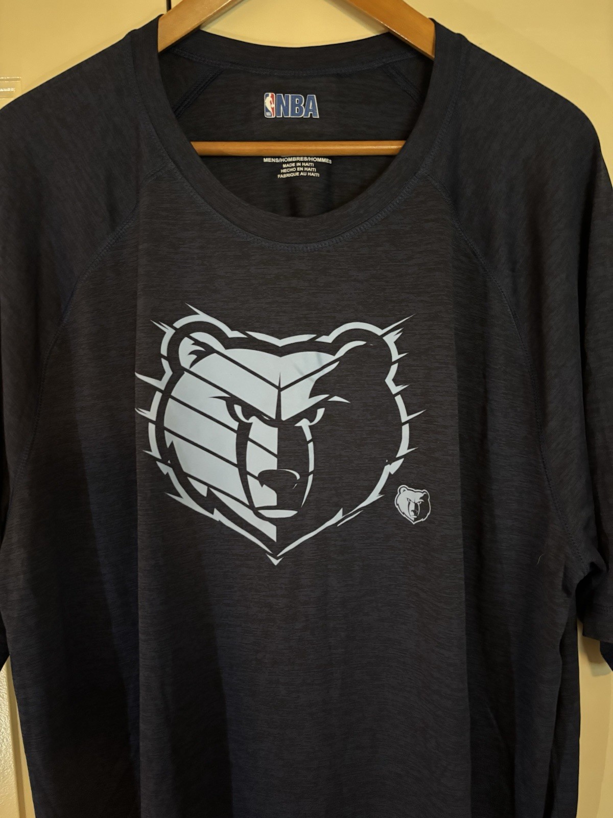 MENS NBA MEMPHIS GRIZZLIES PULLOVER SHIRT SIZE 2XL/2TG/2EG