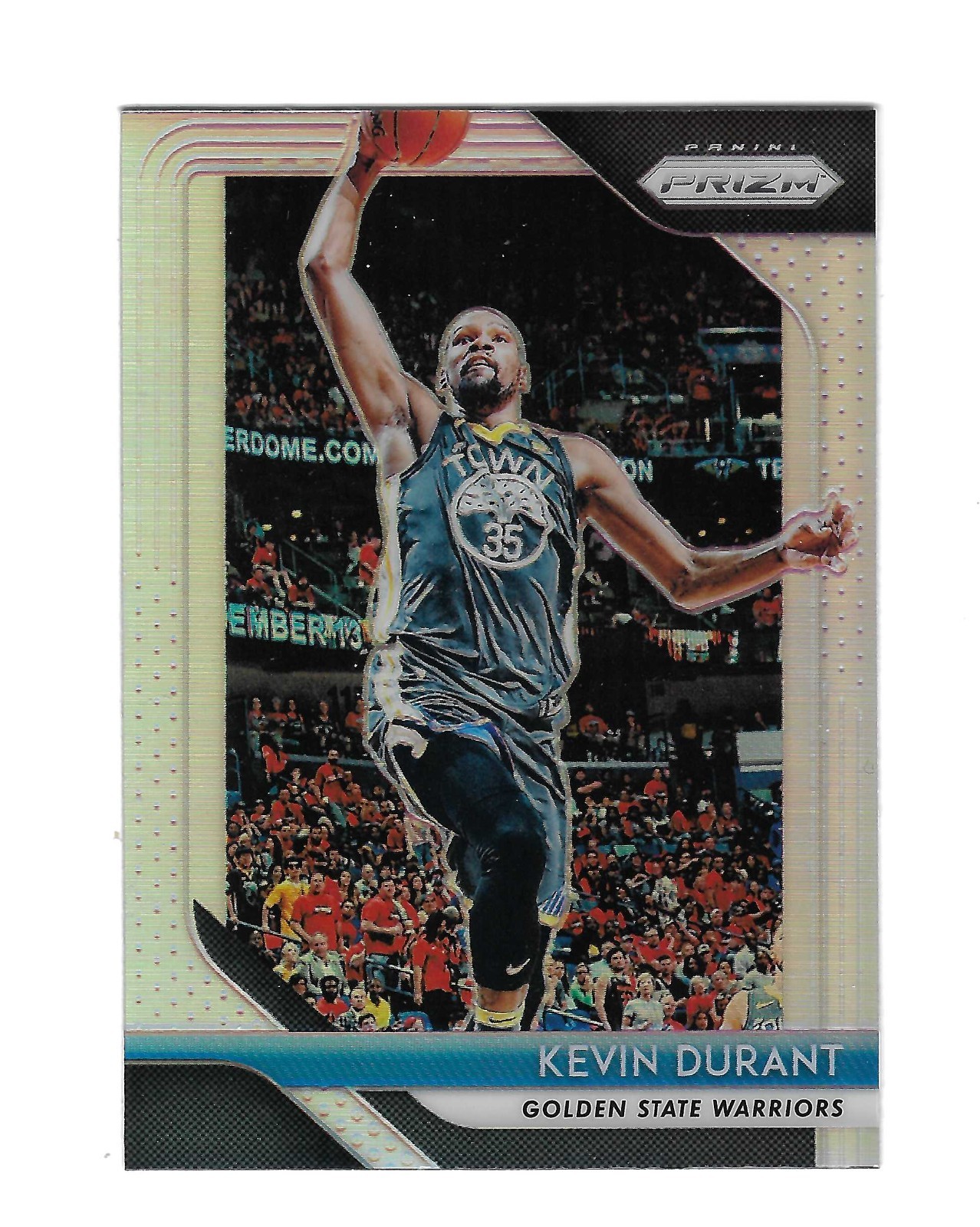 KEVIN DURANT 2018-19 PANINI PRIZM PRIZMS SILVER #252 $20.00 WARRIORS