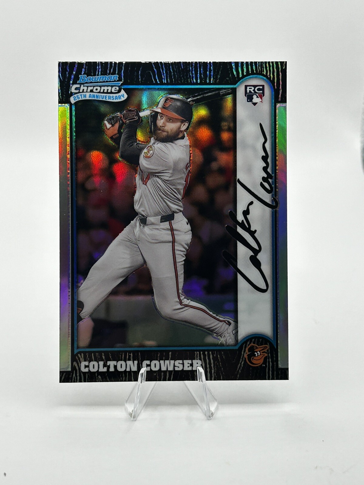 Colton Cowser 2024 Bowman Chrome 1999 25th Anniversary RC #BC25-8 Orioles