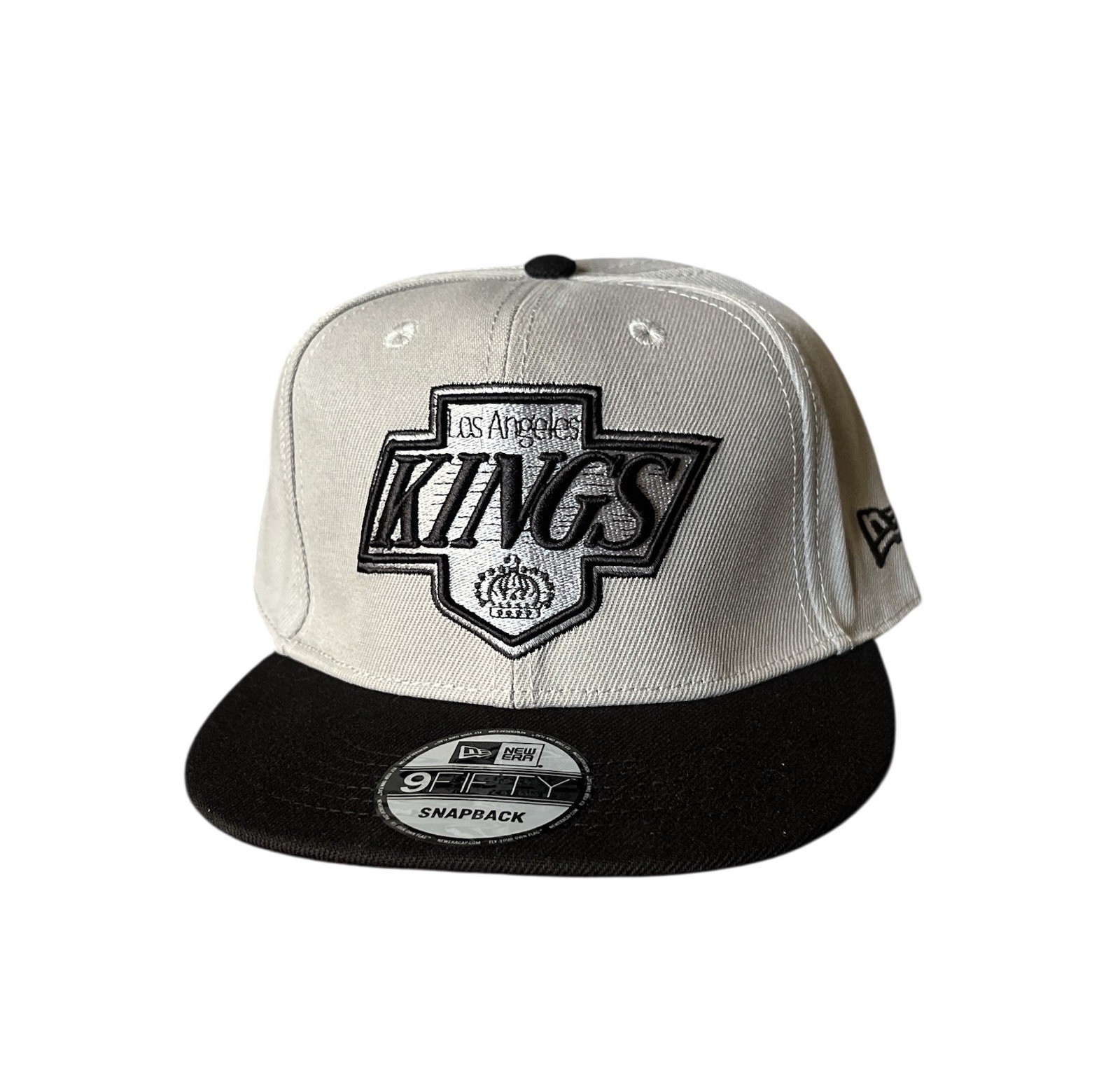 Los Angeles Kings 9Fifty New Era Hat Snapback Flat Bill Black & Gray NHL