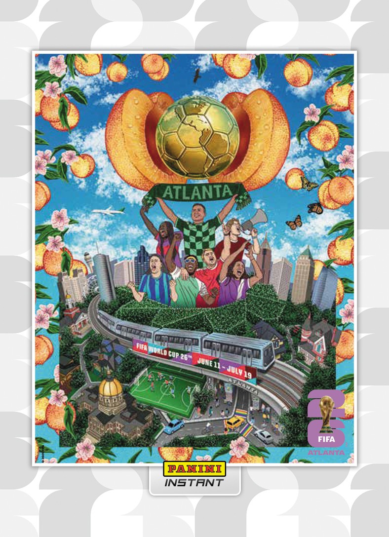 Panini Instant 2026 FIFA World Cup Host City Poster Base IN STOCK – All CITIES