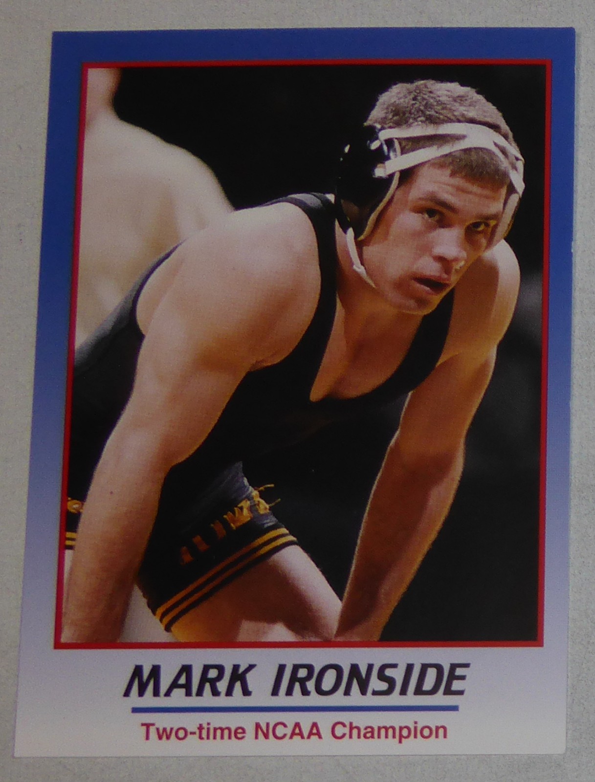 Mark Ironside 2008 ProImage Heroes of Wrestling Card University of Iowa Hawkeyes