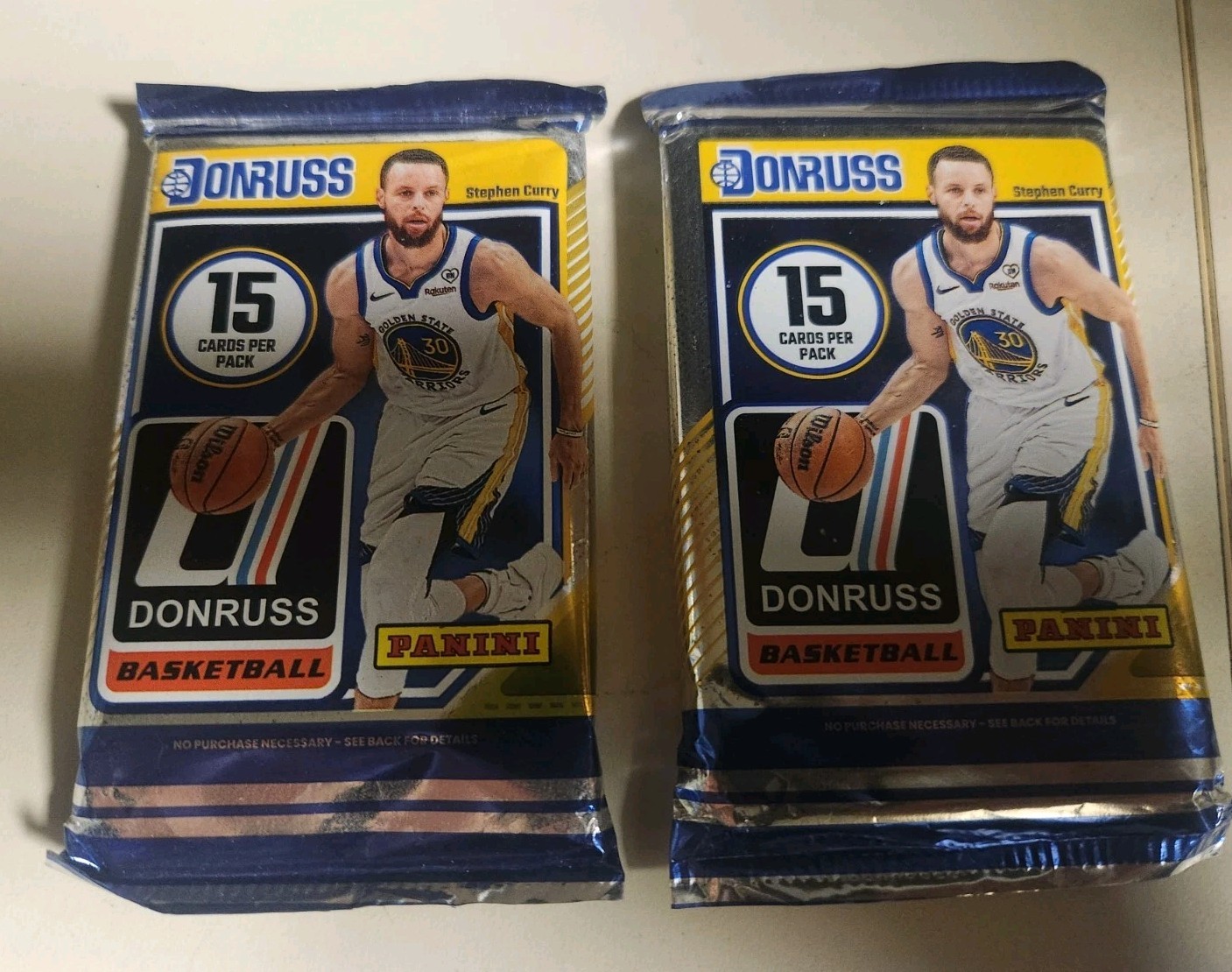 2024-25 Donruss Basketball Fat Pack Of 15 Cards Lot Of 2