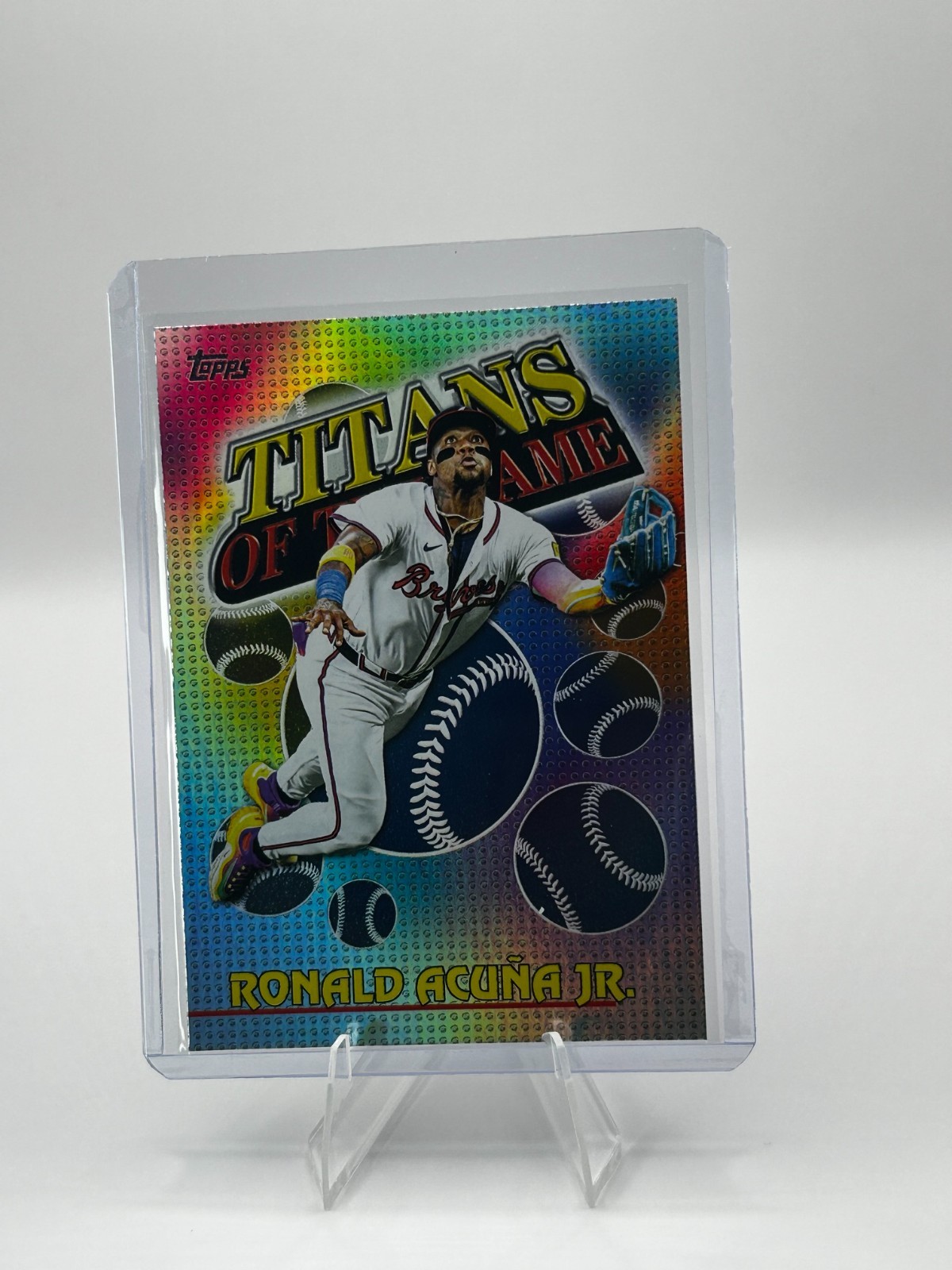 2026 Topps Ronald Acuña JR. Titans of the Game TOG-7