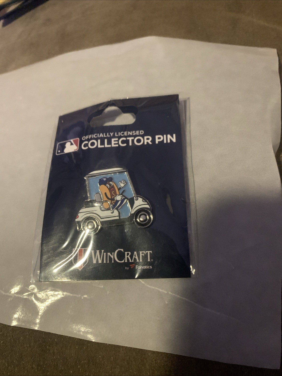 2025 Los Angeles Dodgers Stadium Exclusive Pin Golf Cart Hot Dog New
