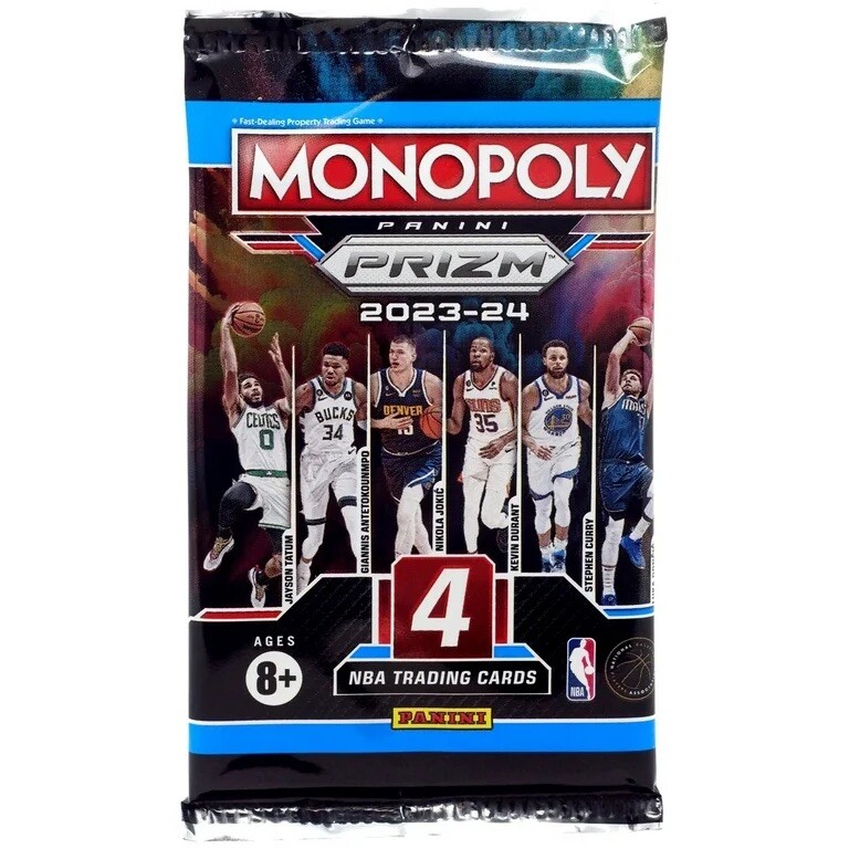 2023-24 Panini Prizm NBA Monopoly Factory Sealed Pack