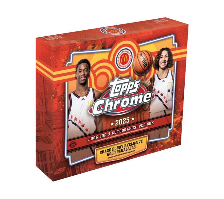 2025 Topps Chrome McDonald’s All American BASE #1-100 Complete your Set PRESALE