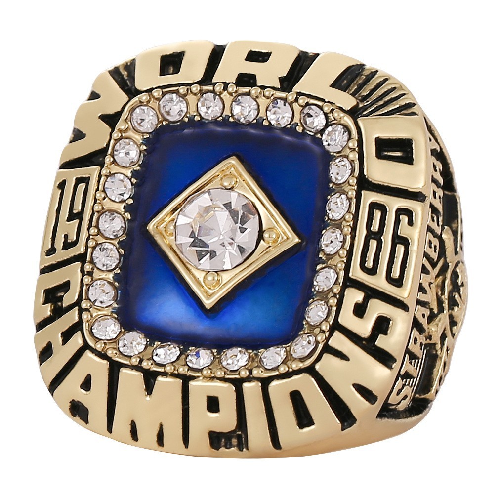 MLB 1986 New York Mets World Series Championship Ring