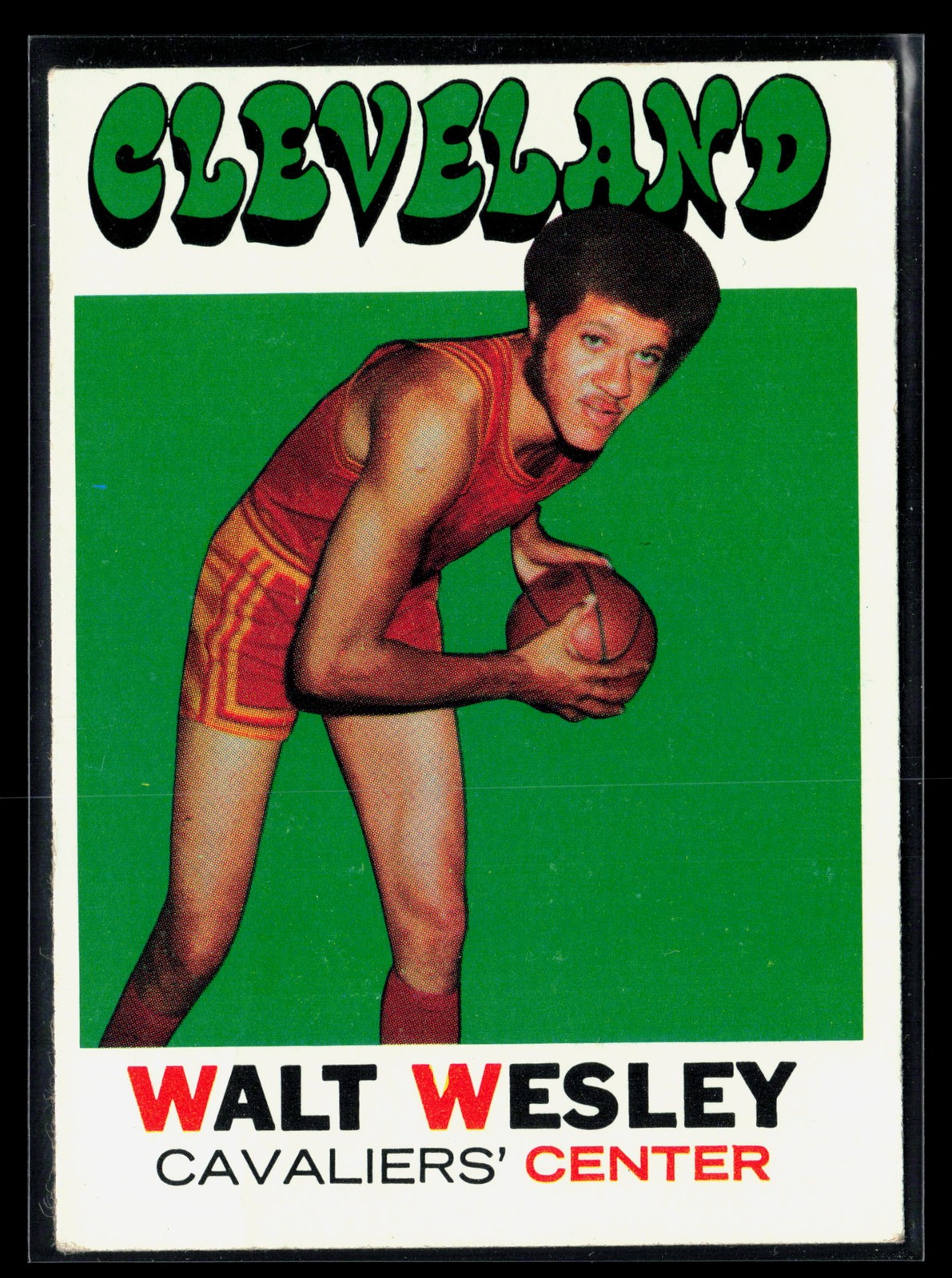 Walt Wesley 1971-72 Topps #52
