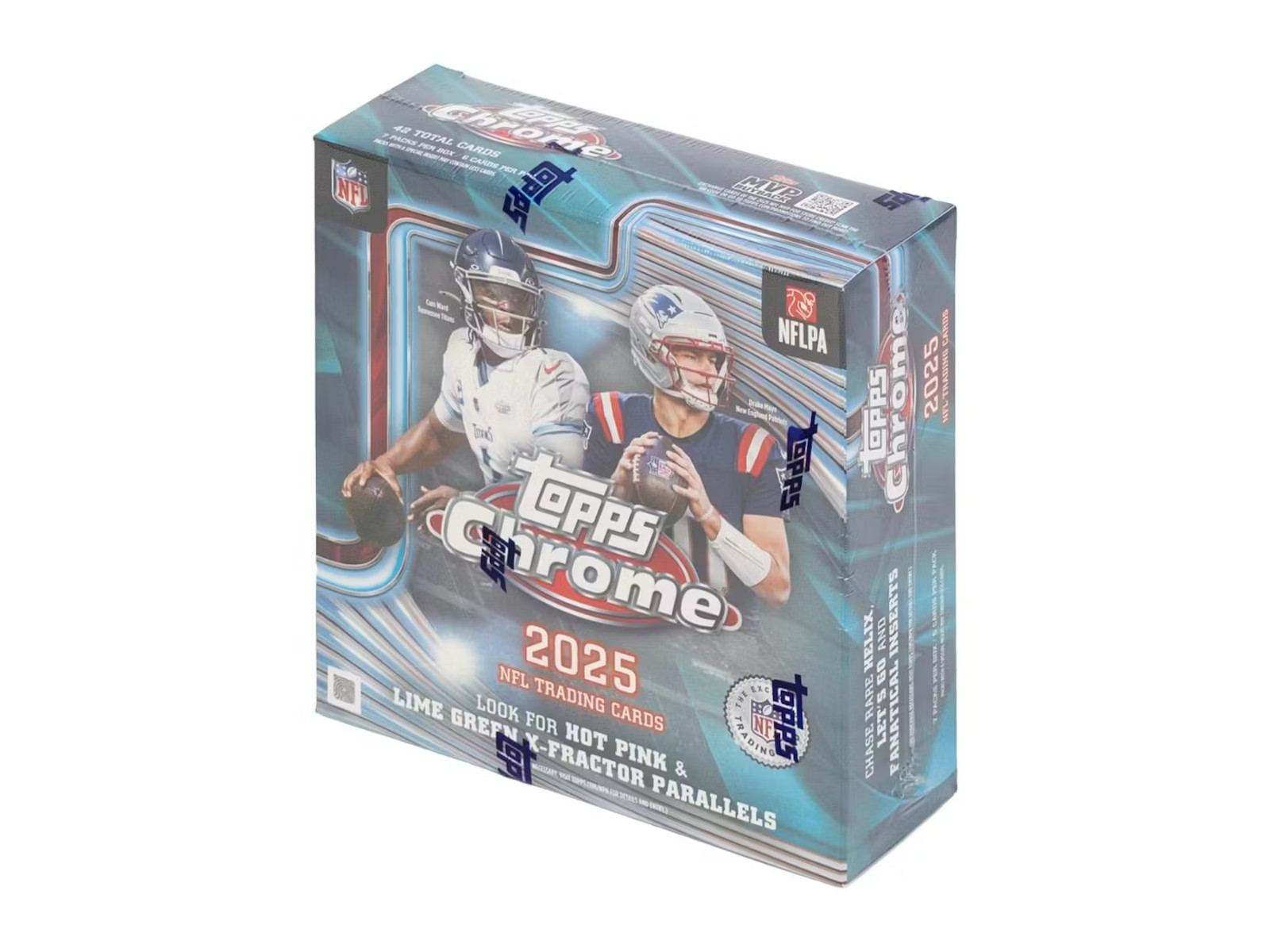 2025 Topps Chrome Football Mega Box