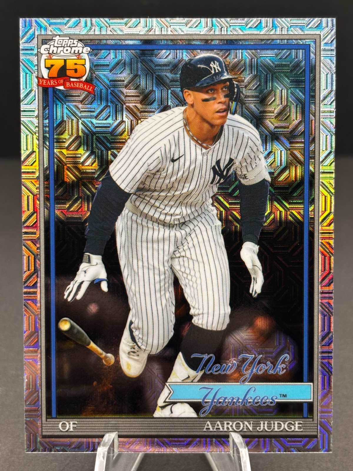 2026 Topps Series 1 – 1991 Topps Chrome Silver Pack Mojo Aaron Judge #91C-82