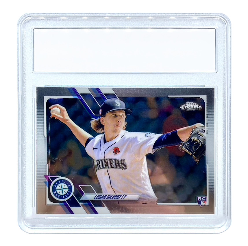 Empty Horizontal Graded Card Slabs for Trading Sports Cards – Snap Shut Closure
