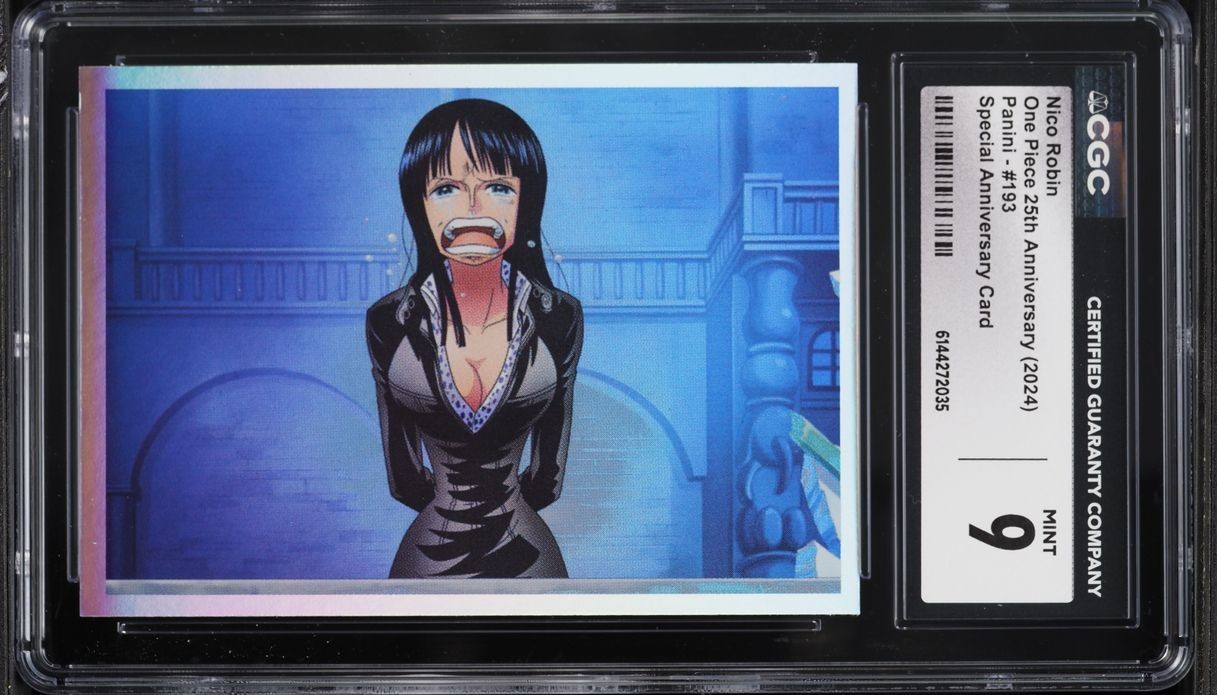 2024 Panini One Piece 25th Anniv SA C Nico Robin #193 CGC 9 MINT