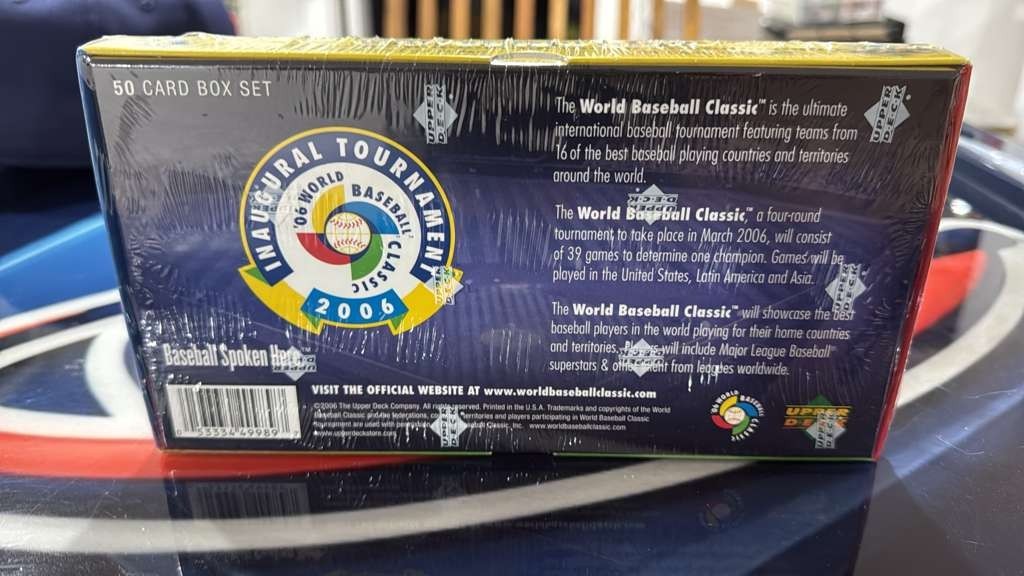 2006 Upper Deck World Baseball Classic SEALED Box – Jeter, Ichiro, Griffey Jr