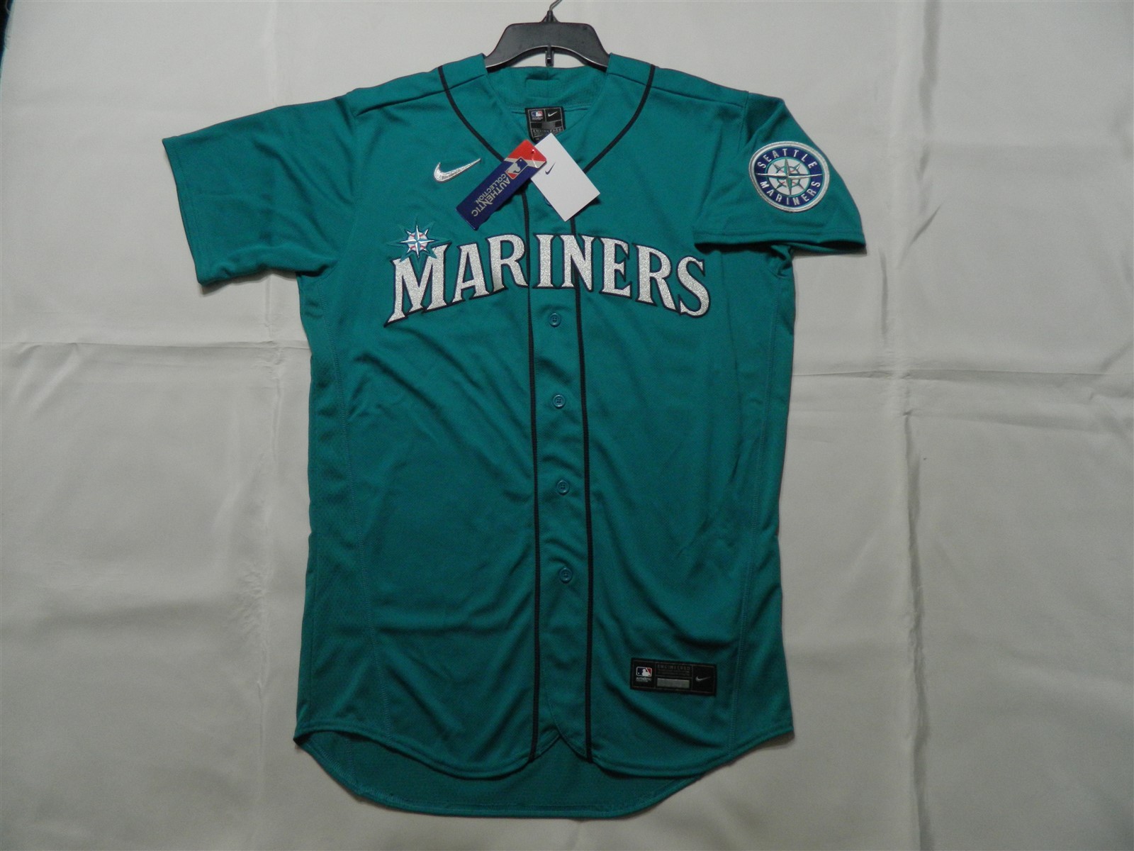 Authentic Seattle Mariners Elite Flex Base Alternate Teal Jersey 44 Reg$305