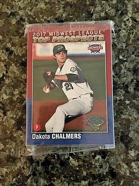 2017 Midwest League Top Prospects Sealed Team Set (Tatis/ Guerrero/ Bichette)