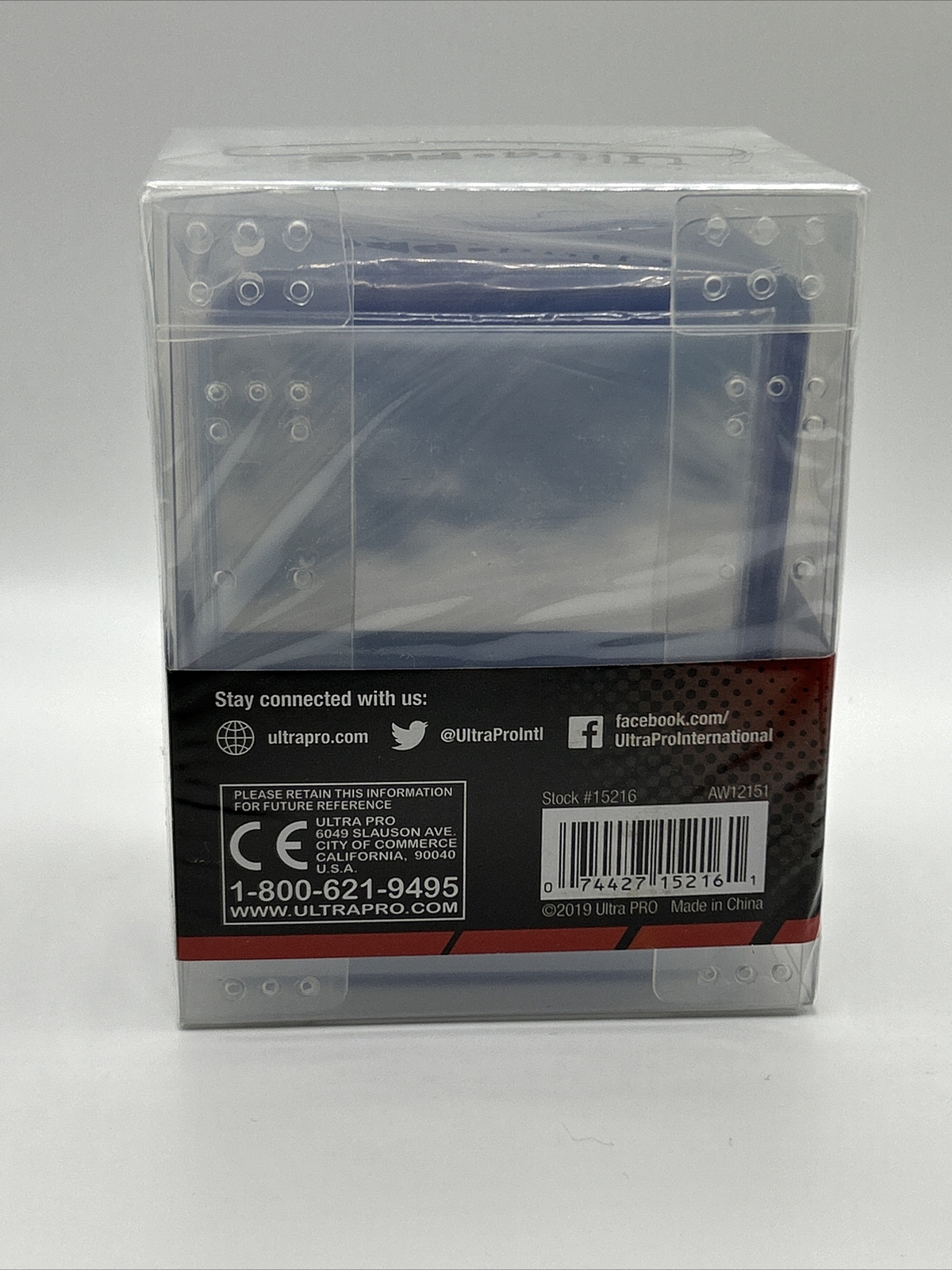 Ultra Pro Toploader Combo box 35pt with 25 3X4Toploaders w/sleeves