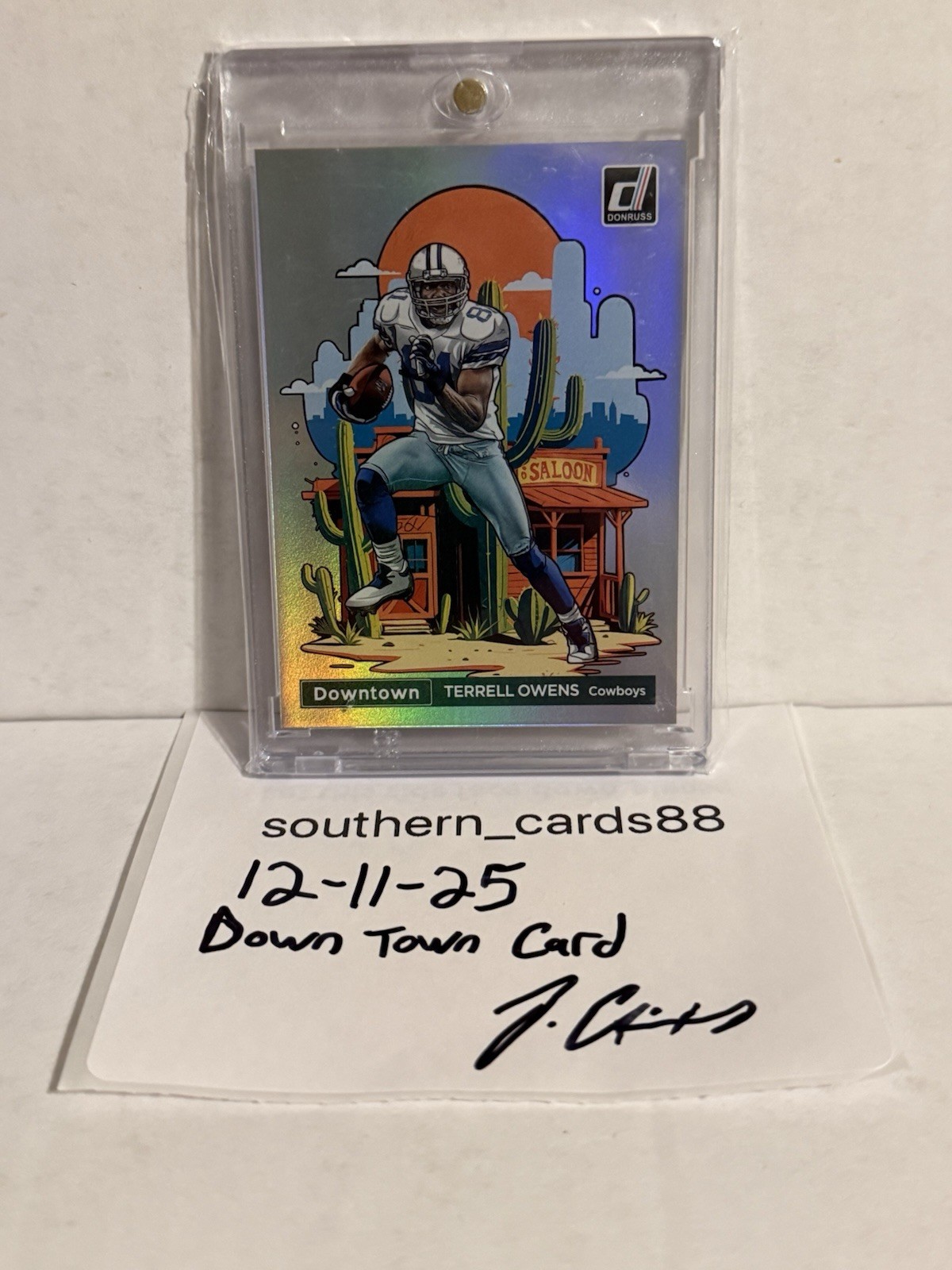 2024 Panini Donruss Terrell Owens DownTown *Chase Pack* Read Full Description🔥