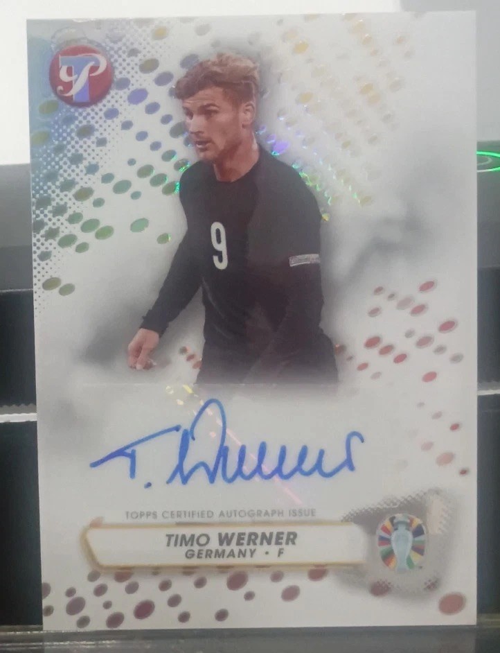 Timo Werner #PA-TW 2023 Pristine Road to UEFA Euro 2024 Autographs Germany FS-1