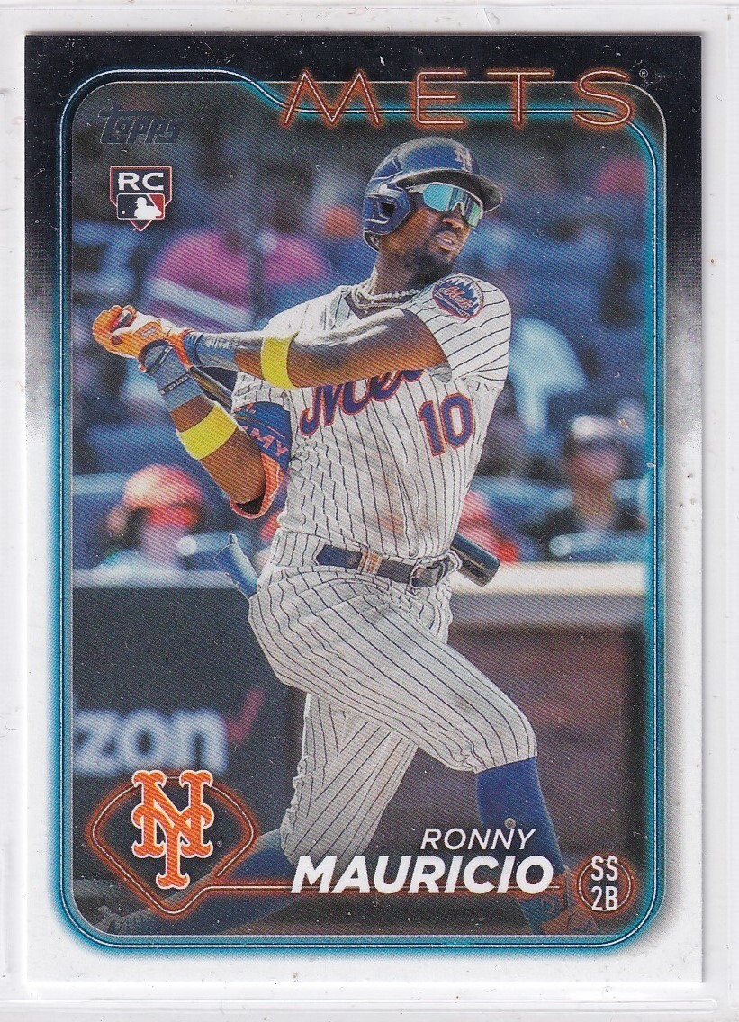 2024 Topps Baseball New York Mets Team Set Series 1 2 and Update (34 cards)