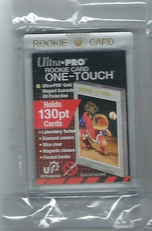 (25) Ultra Pro 130pt Rookie One-Touch Magnetic Card Holder – UV – BRAND NEW