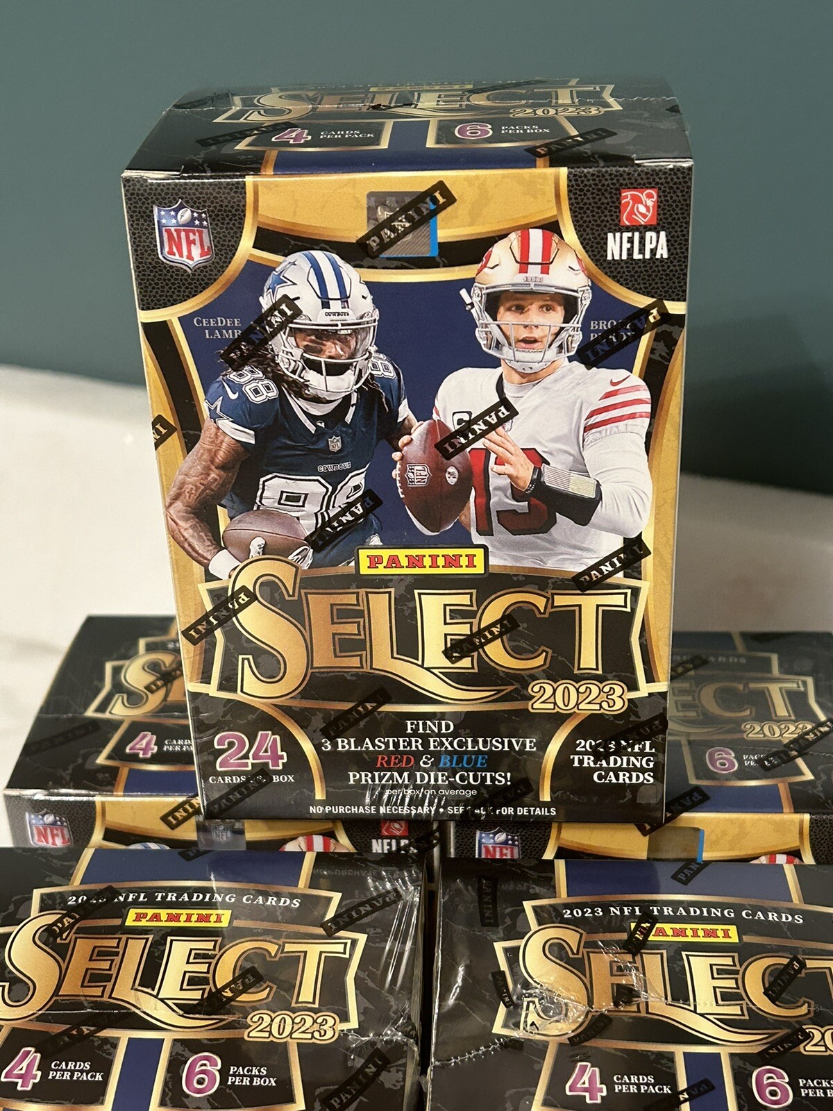 2023 Panini Select Football NFL Blaster Box – WalMart Lot Avail (3 5 10) Red