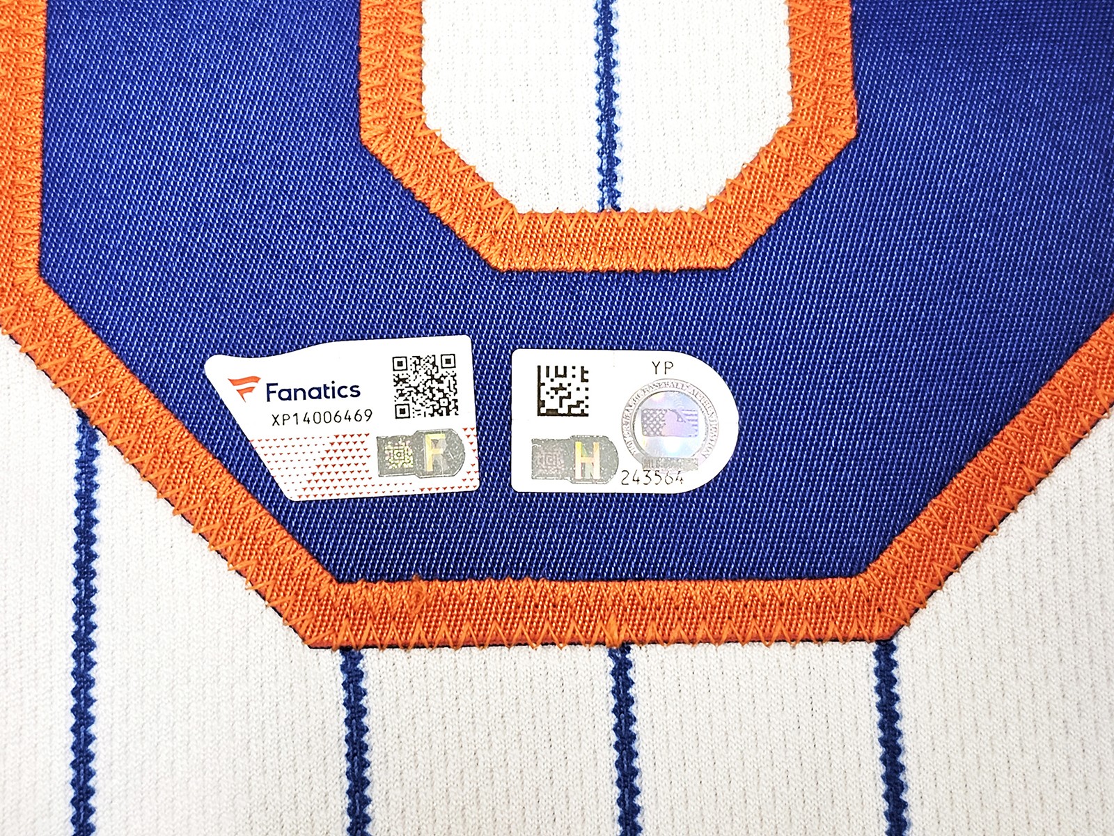 Mets Jacob deGrom Auto White Nike Authentic Jersey Size 44 18-19 NL CY Fanatics