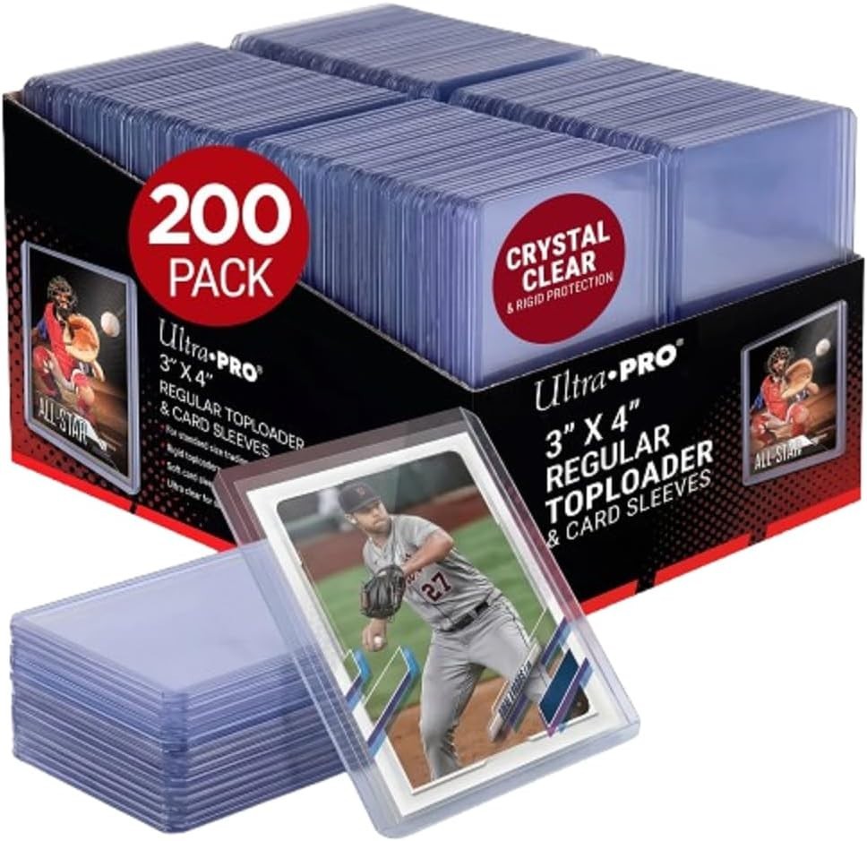 Transparent Trading Card Storage