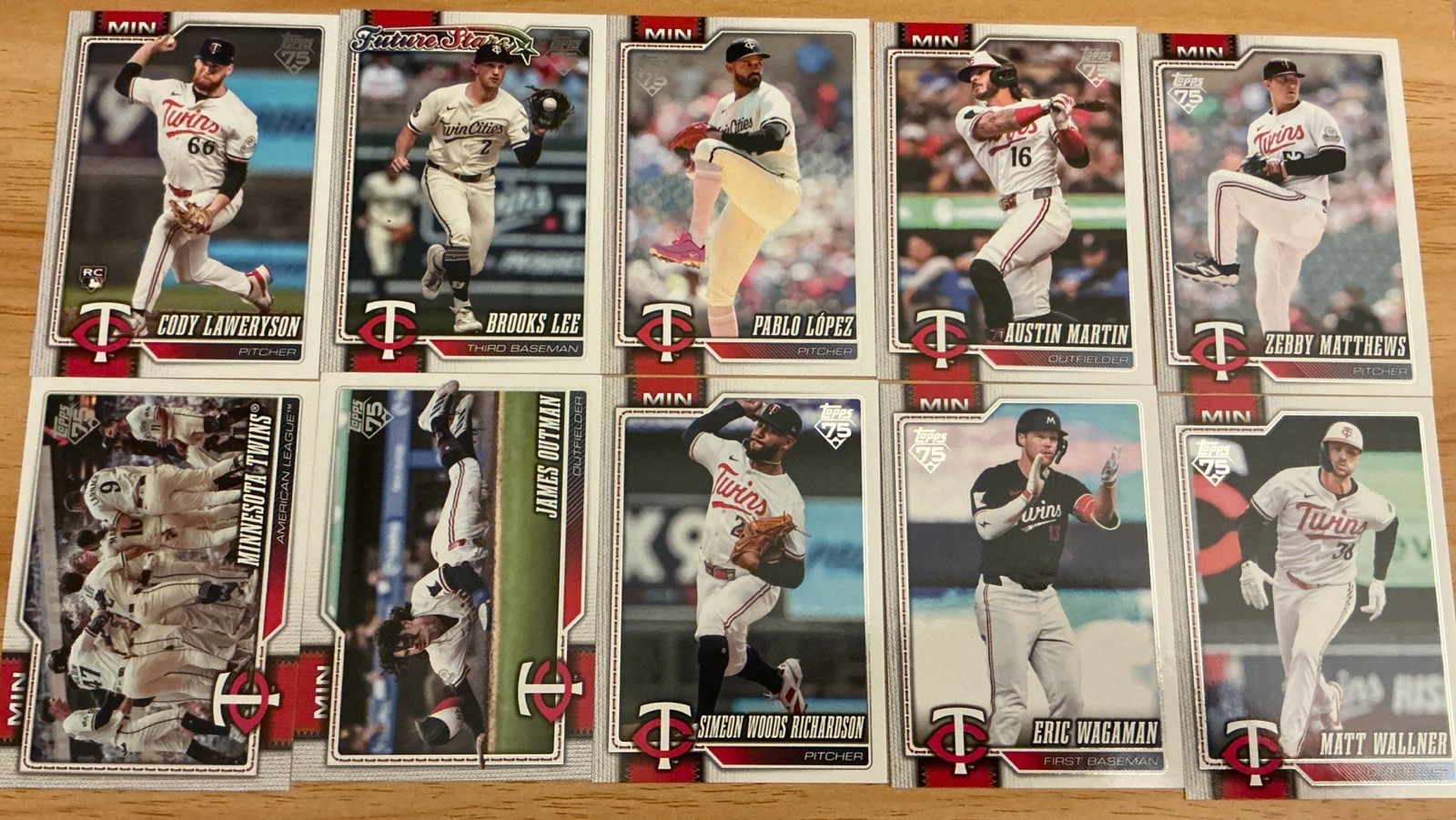 2026 Series 2 – Minnesota Twins Team Set (10 Cards)