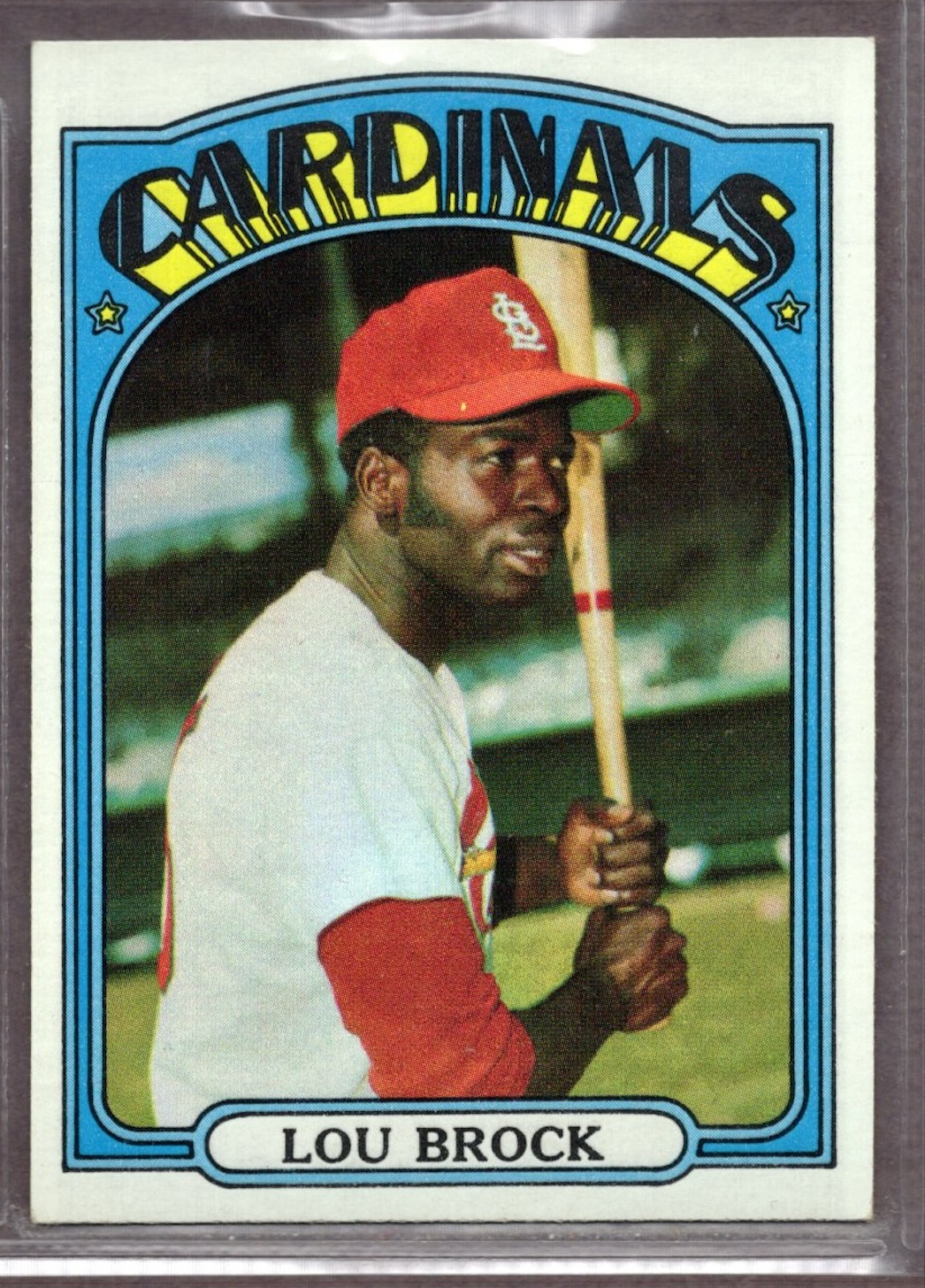 1972 Topps Set-Break #200 Lou Brock EX-EXMINT *JAYSACE*