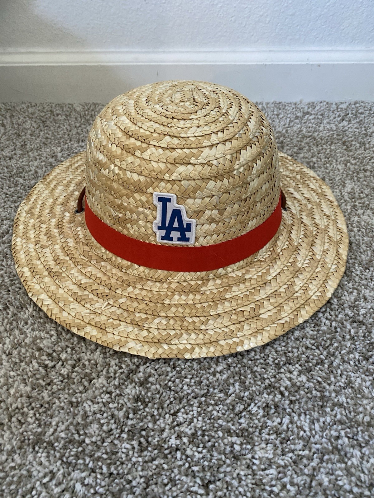 Dodgers x One Piece Luffy Straw Hat BRAND NEW