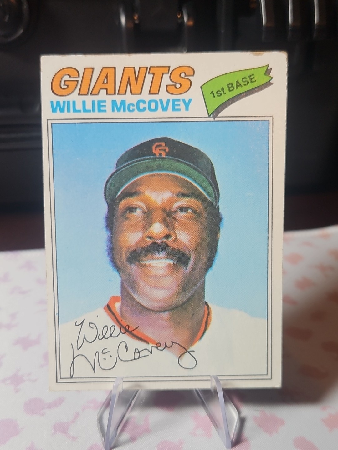 1977 Topps # 547 Willie McCovey
