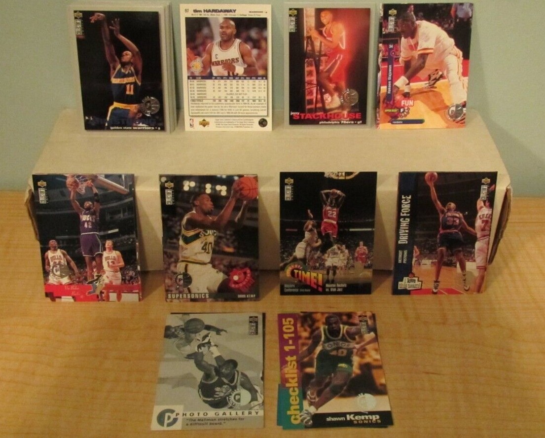 1995-96 Upper Deck Collectors Choice Players Club Lot of 49