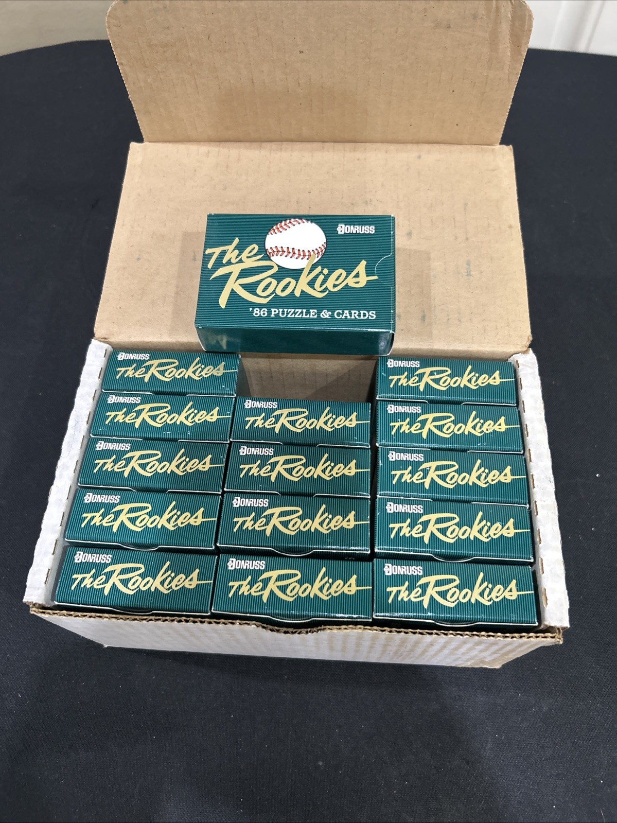 1986 Donruss The Rookies Baseball Factory Sealed Set Bo Jackson, Barry Bond RC