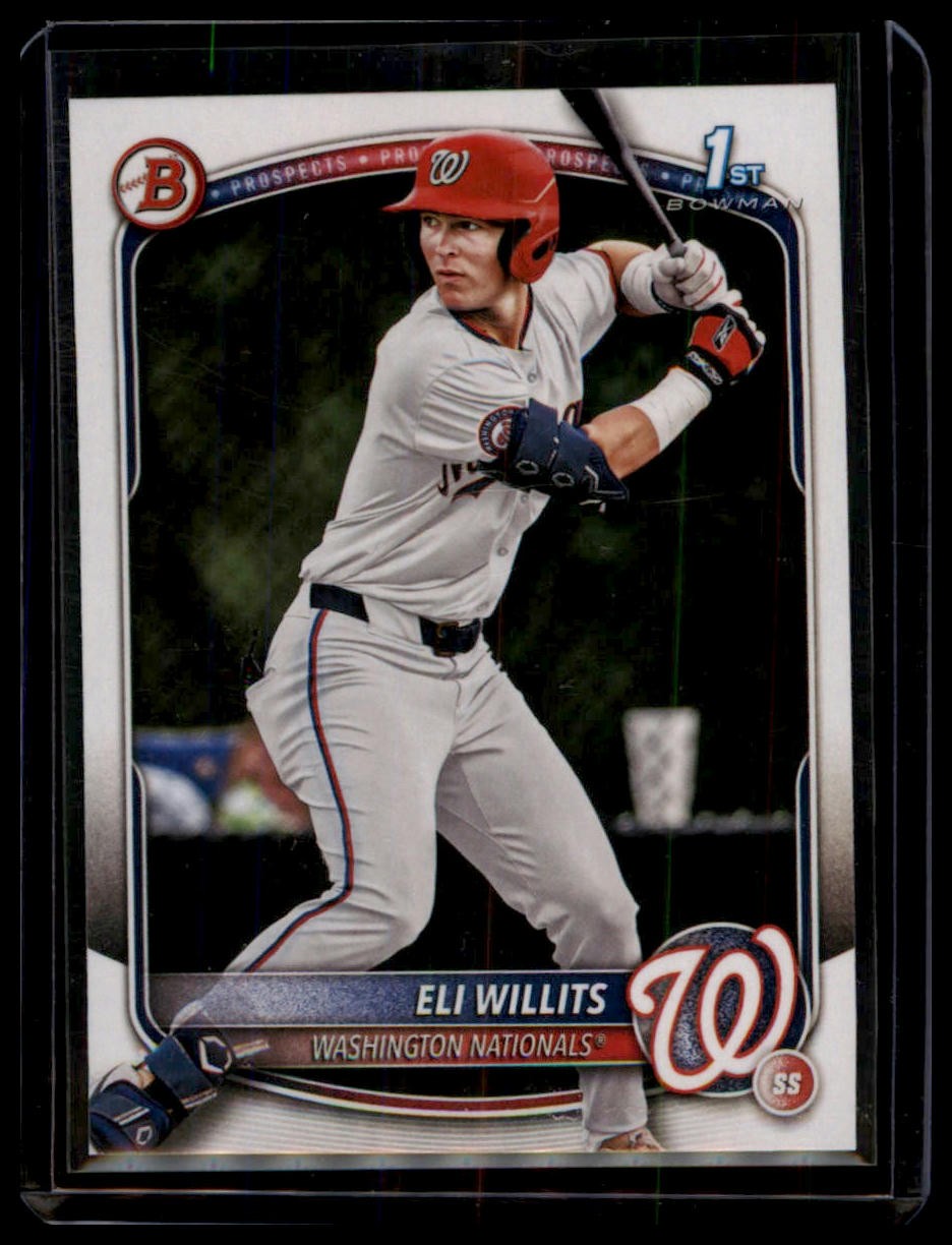 2025 Bowman Draft #BD-1 Eli Willits