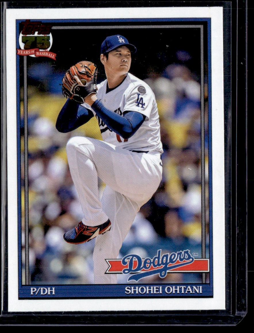 SHOHEI OHTANI 2026 TOPPS 1991 ANNIVERSARY LOS ANGELES DODGERS #T91-100