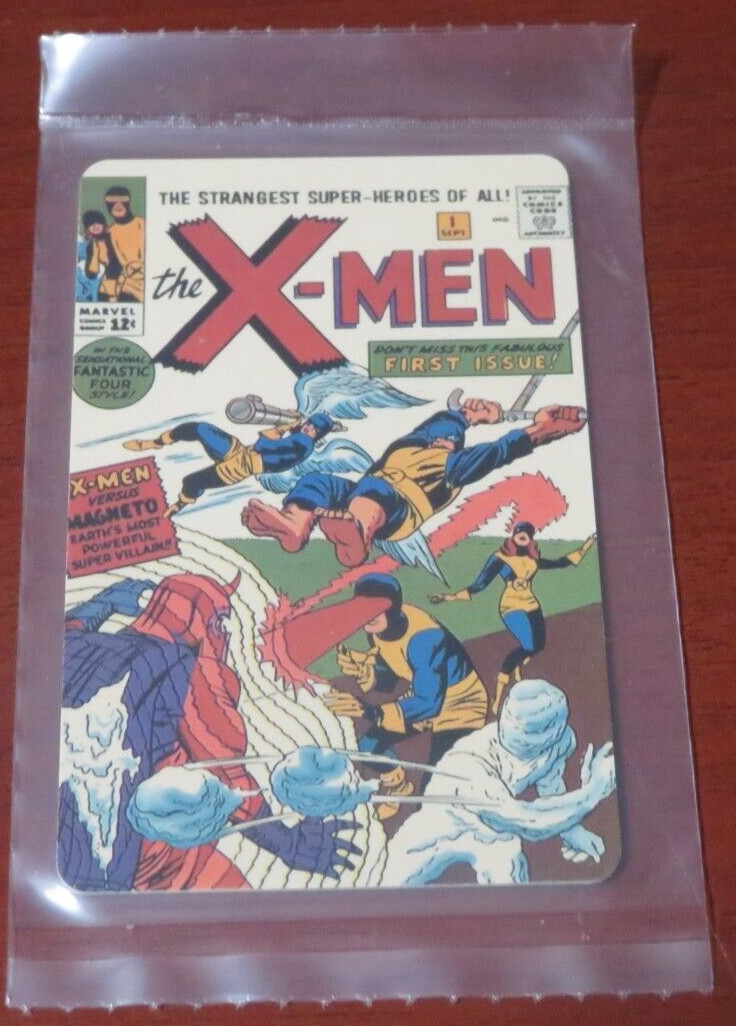 NS257 X-MEN COMIC COVER PHONE CARD XMEN #1 1st Magneto Cyclops Beast