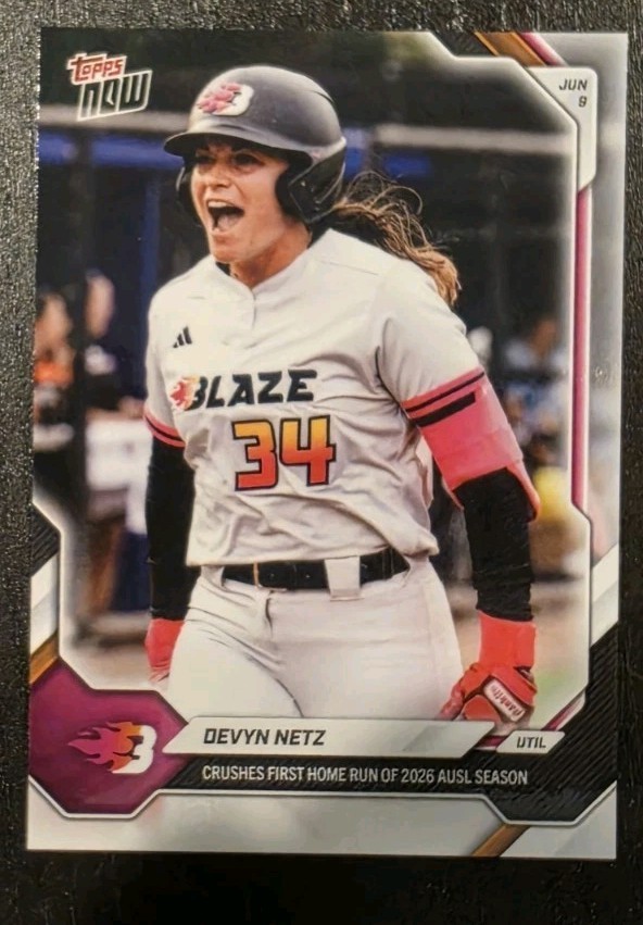 Devyn Netz – 2026 AUSL Topps NOW – Card 4
