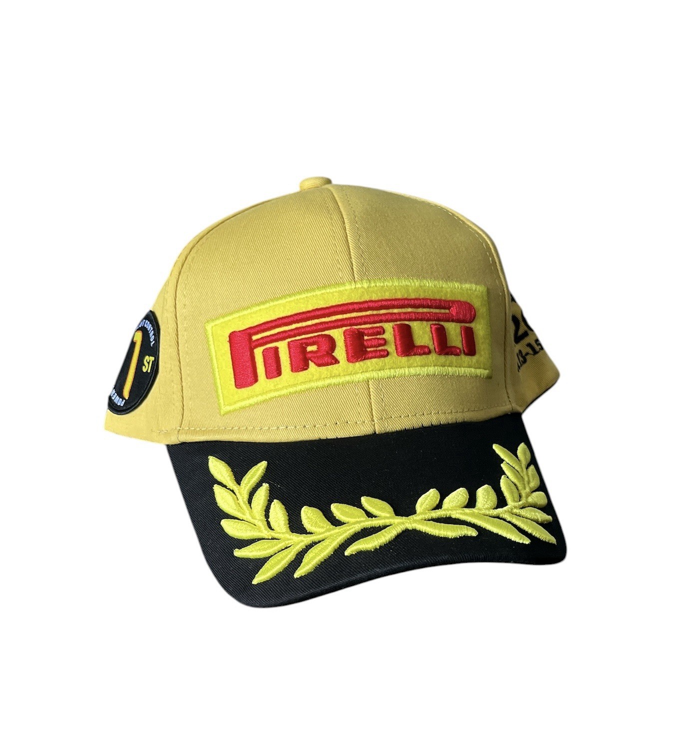 Pirelli Podium 1st Place Yellow Hat China F1 SnapBack Adjustable NEW