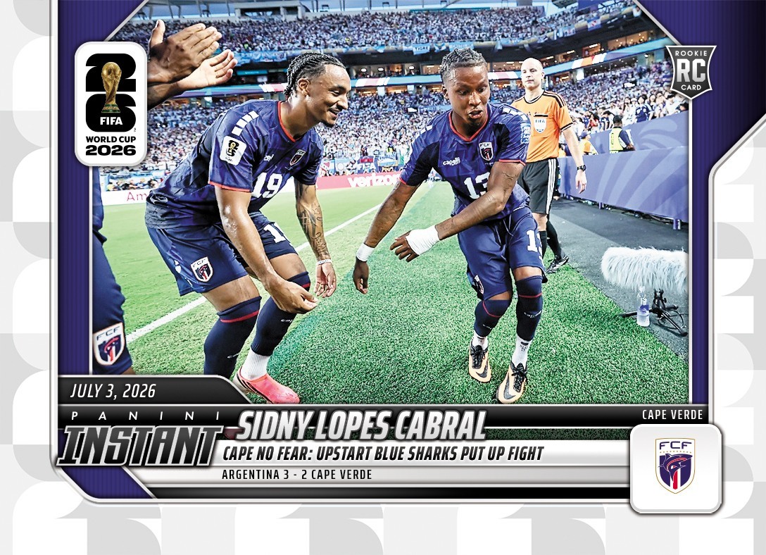 2026 Panini Instant FIFA World Cup #200 Sidny Lopes Cabral Cape Verde RC PRESALE
