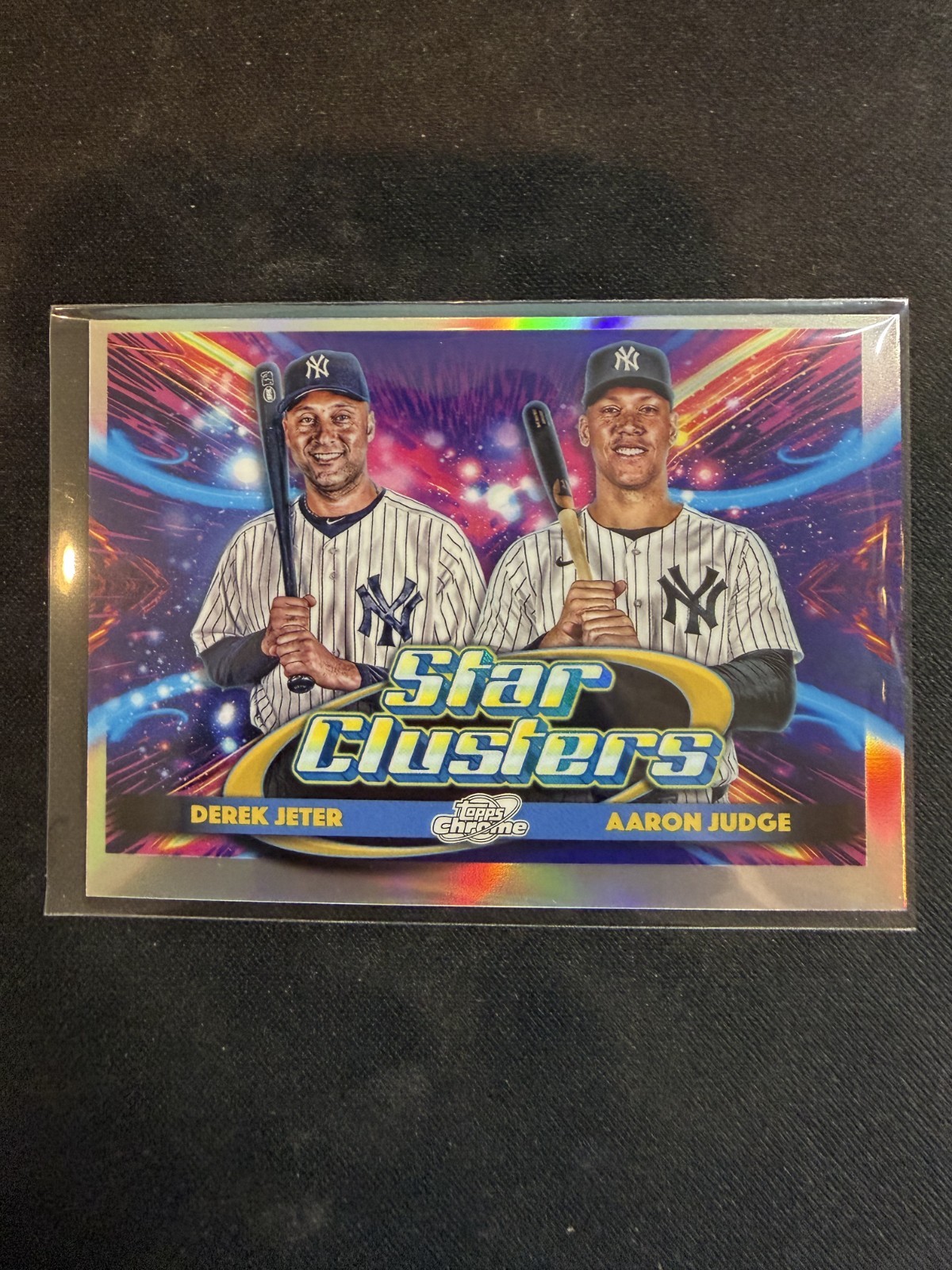 2025 Topps Cosmic Chrome #DSC-1 Star Clusters Derek Jeter/Aaron Judge