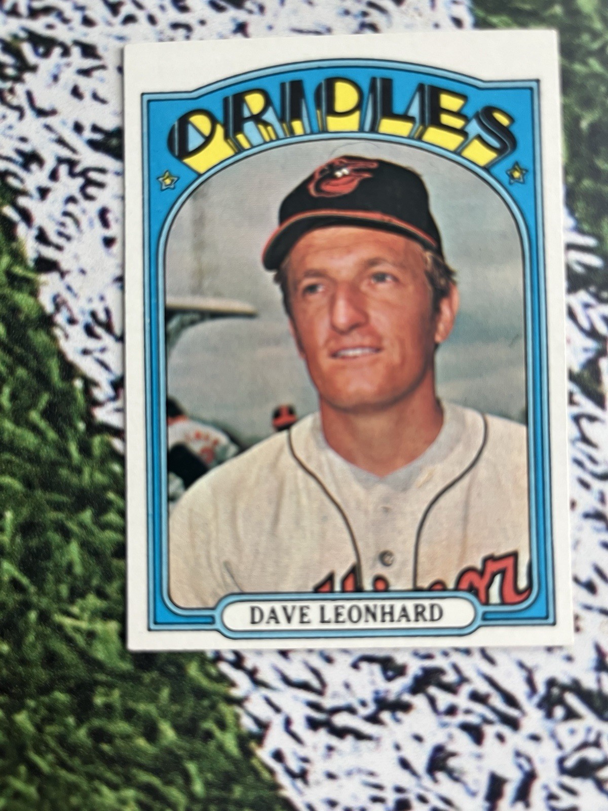 1972 Topps Baseball Dave Leonhard #527 Baltimore Orioles EX Low Shipping