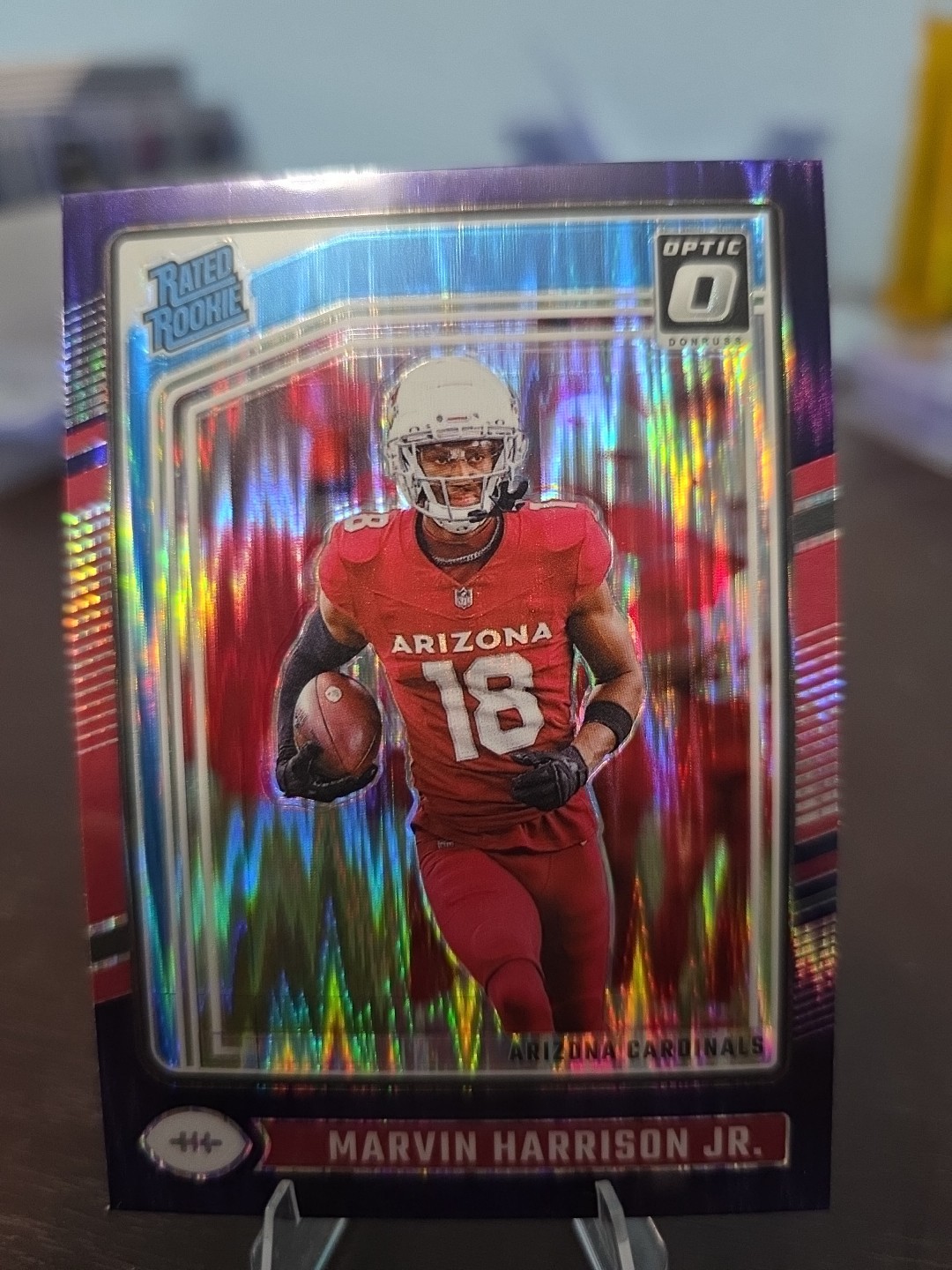 2024 Panini Donruss Optic – Rated Rookie Marvin Harrison Jr. #276 Purple…