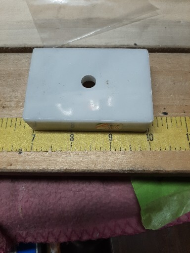 3″x2″x¾” White Marble Base Trophy Topper Award FINE ITALIAN MARBLE