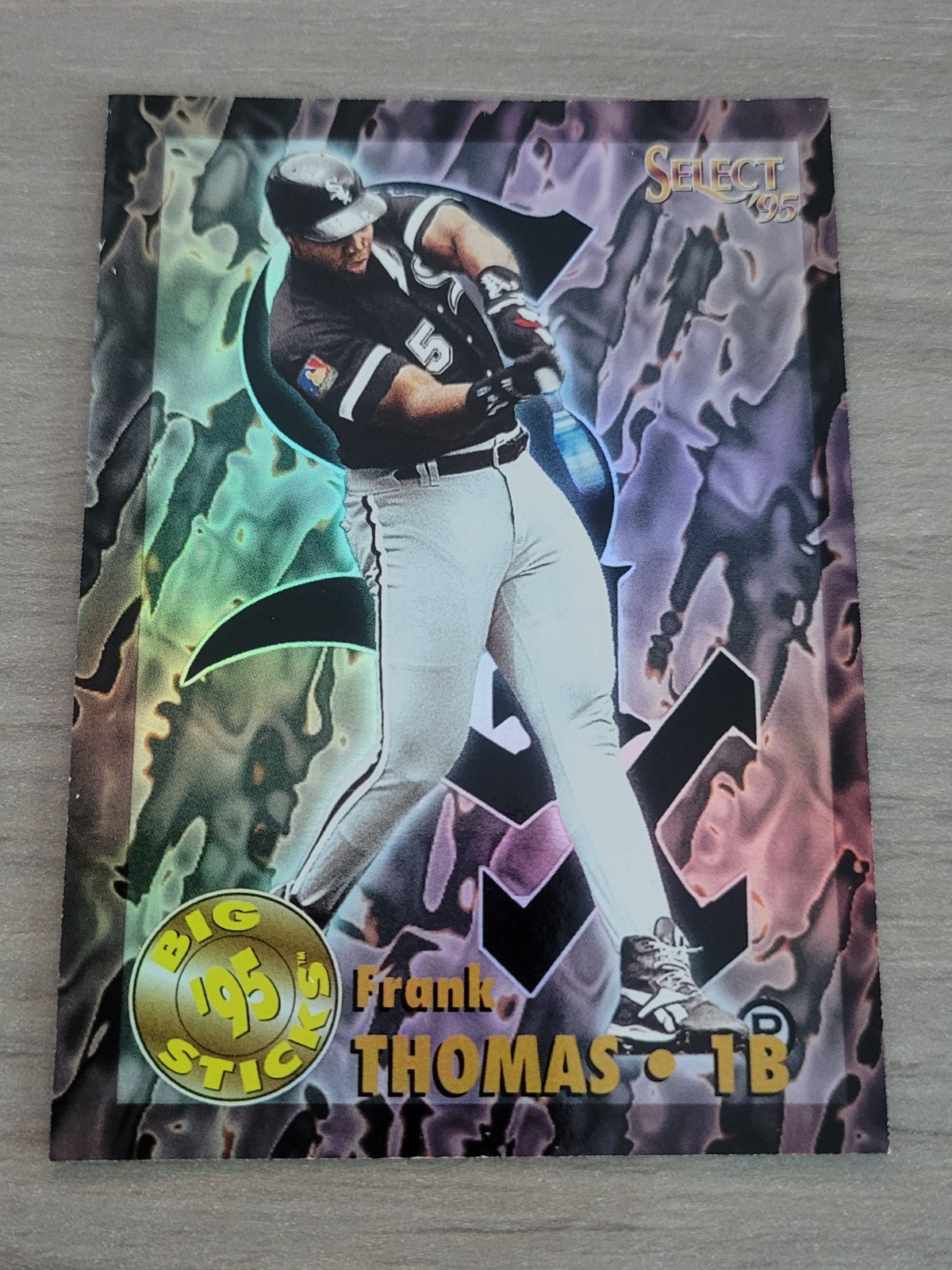 1995 Select #BS1 … Frank Thomas Big Sticks … White Sox